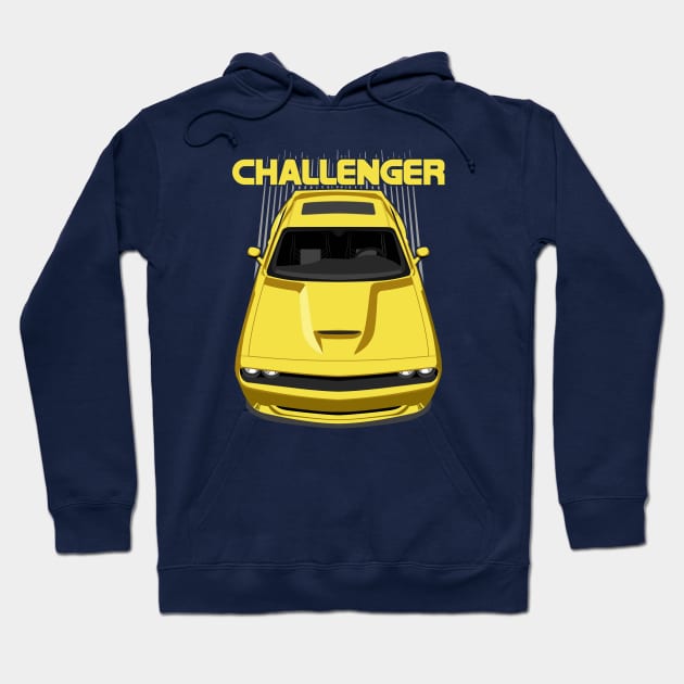 Challenger - Yellow Hoodie by V8social